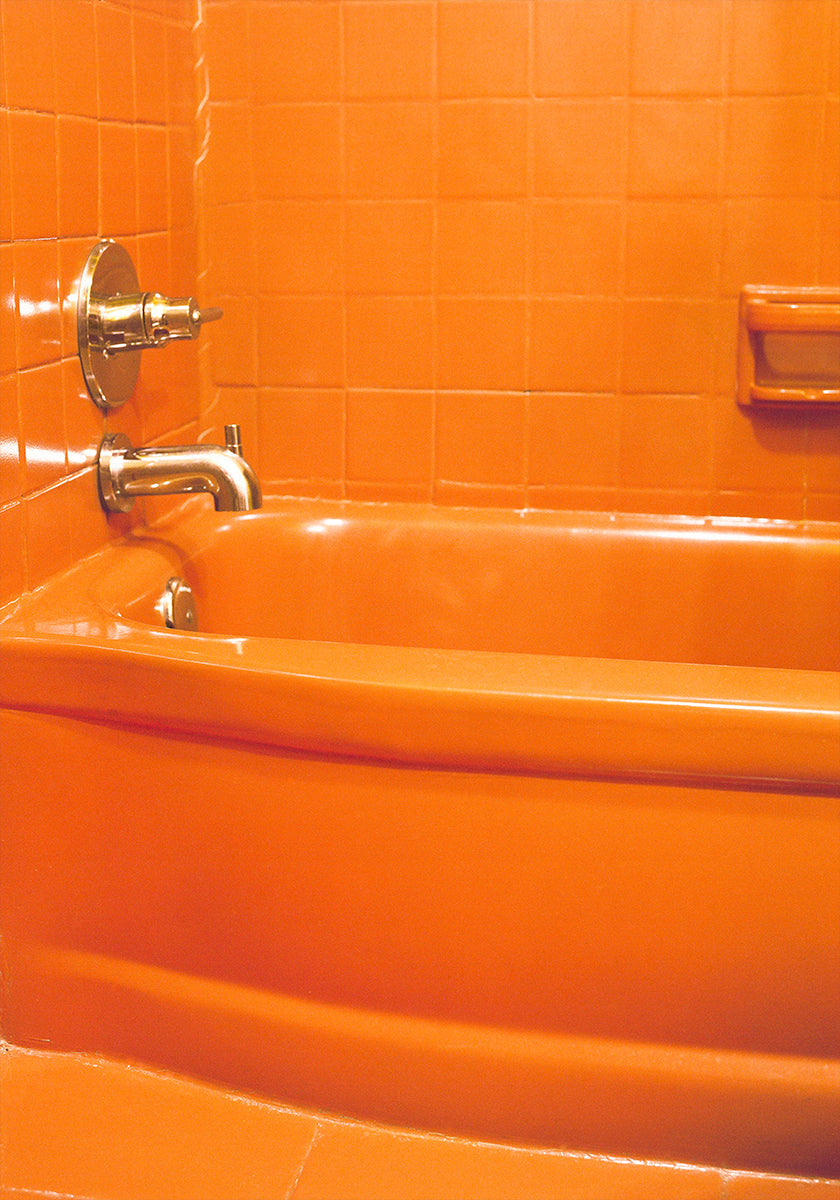 Orange Tub Poster