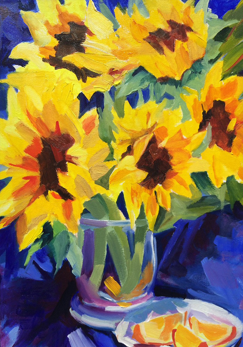 Sunflowers Poster
