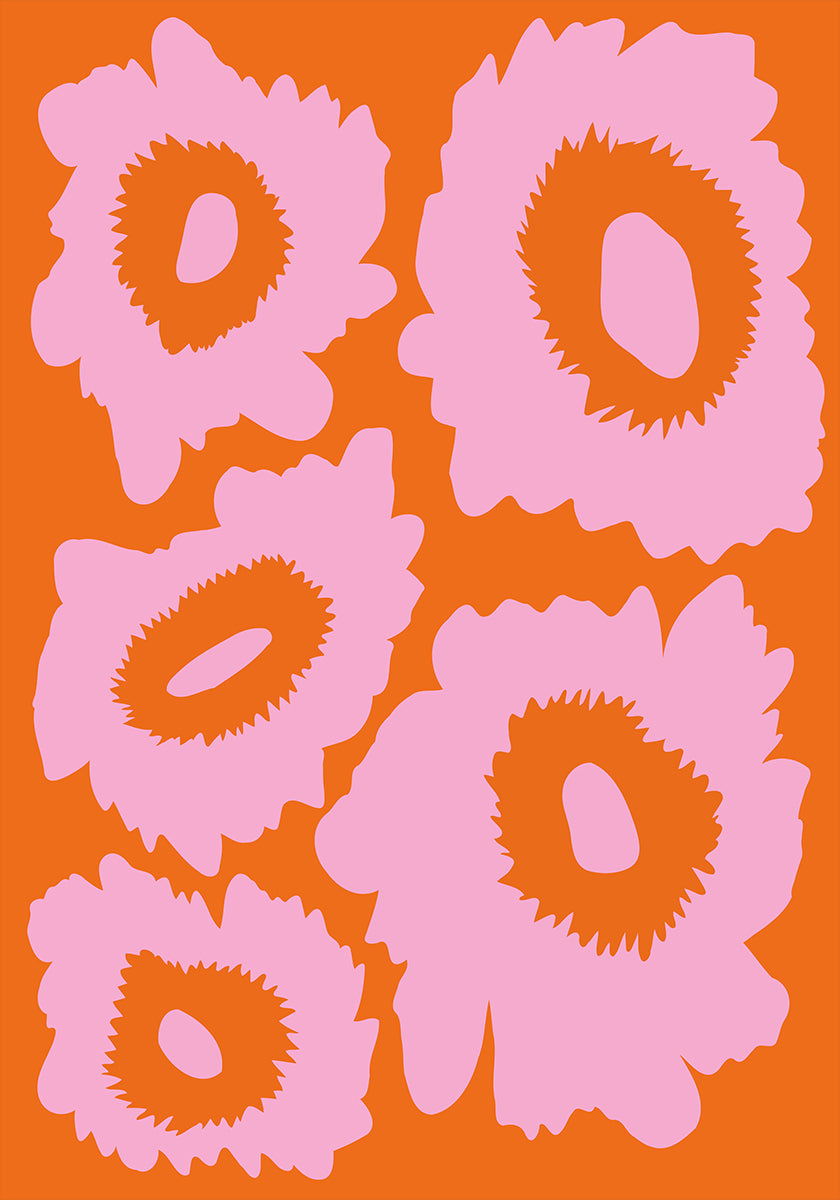 Floral Frenzy Poster