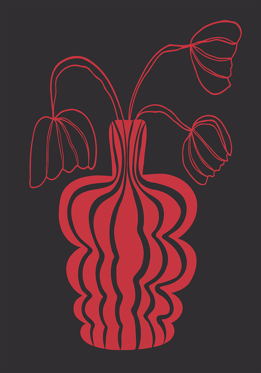 Tulip Night Poster