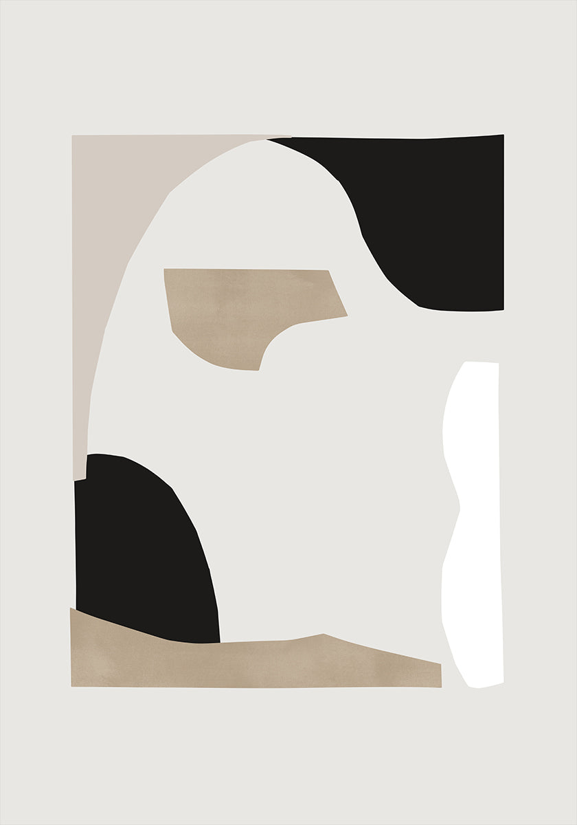 Abstract Shapes 2 Poster
