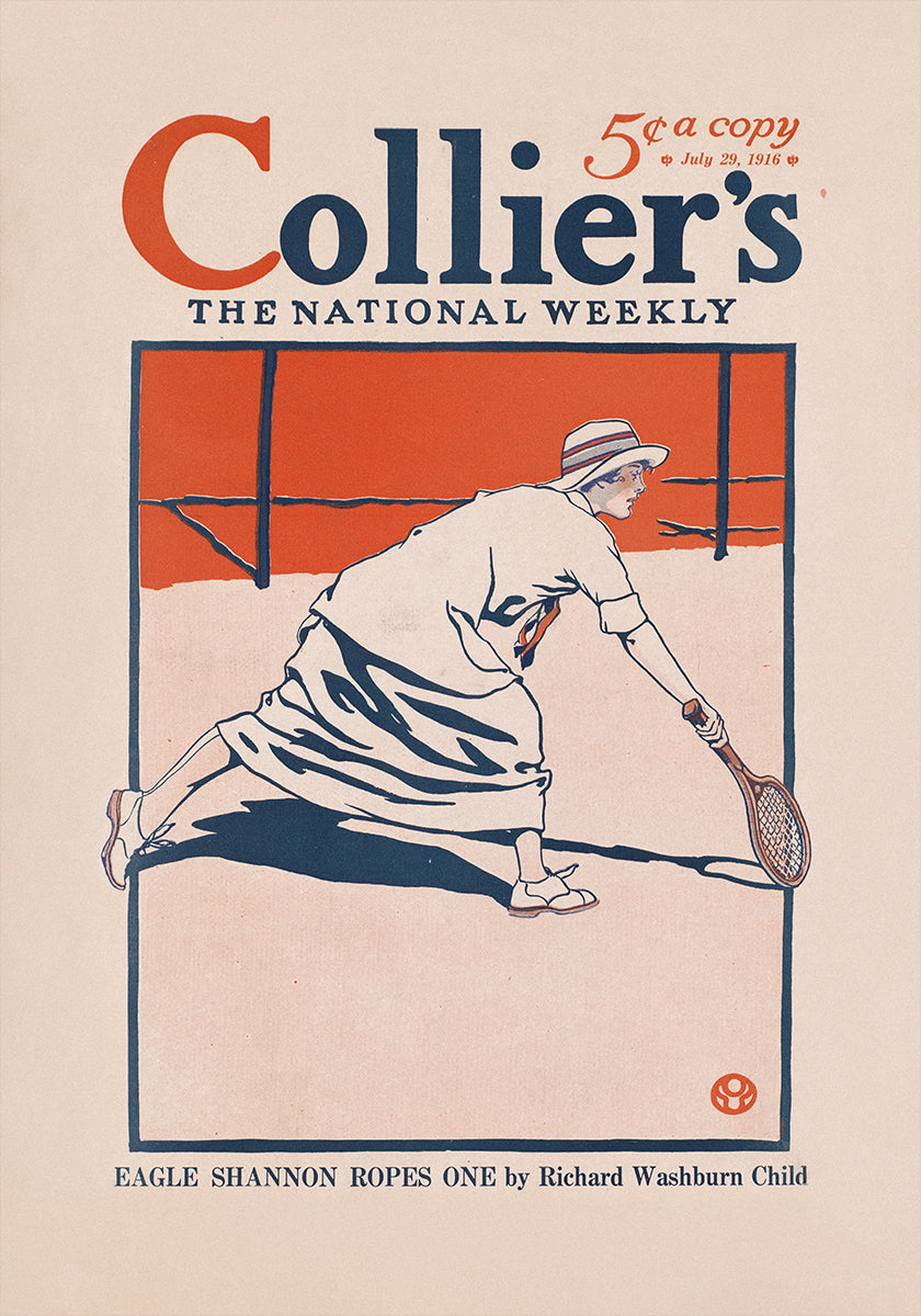 Collier&#039;s, the National Weekly, Eagle Shannon Ropes One Poster