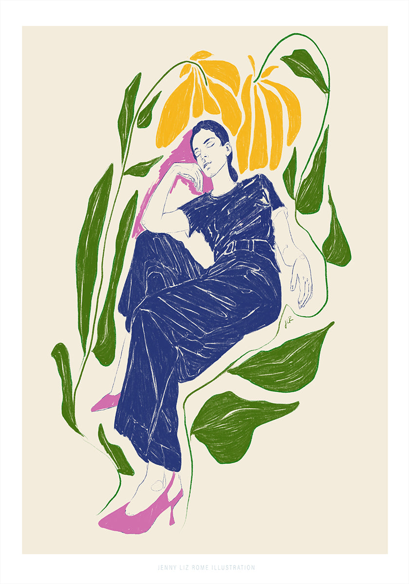 Jlr Quiet in the garden