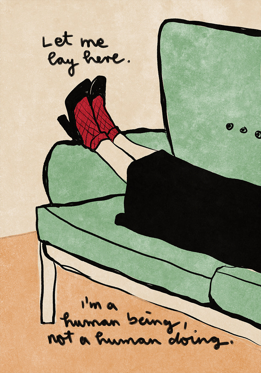 Let me lay here Poster