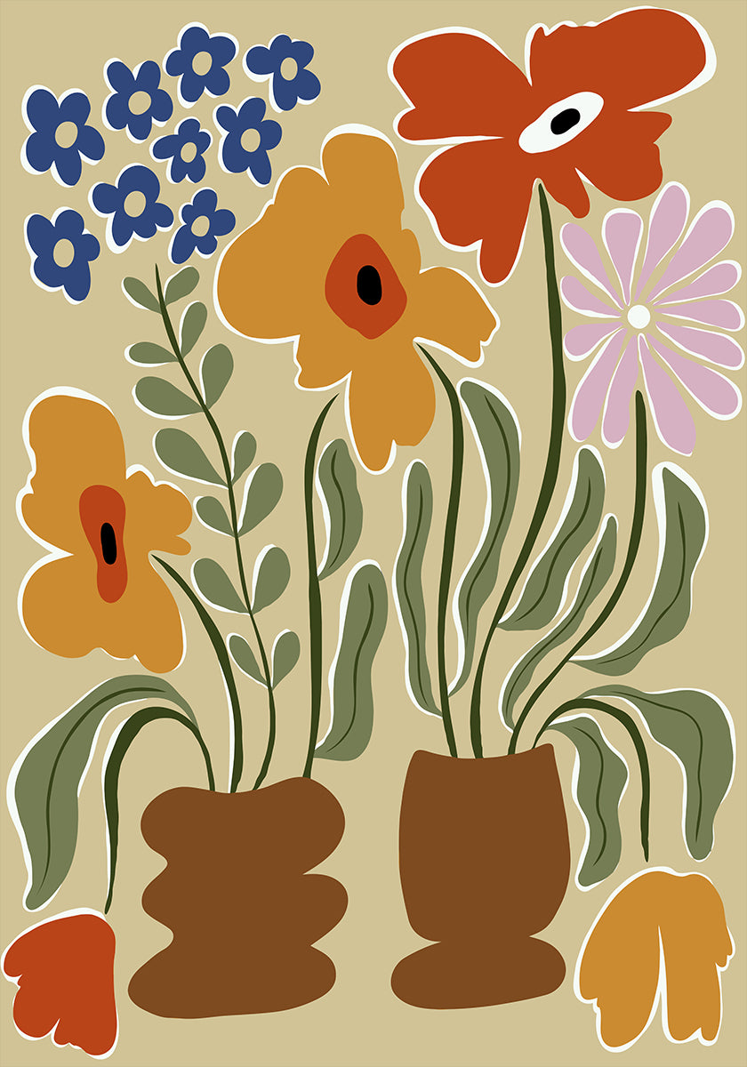 Classic Color Bloom Poster