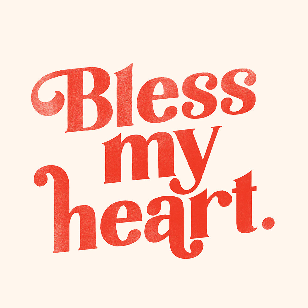 Blessmyheart W Background Poster