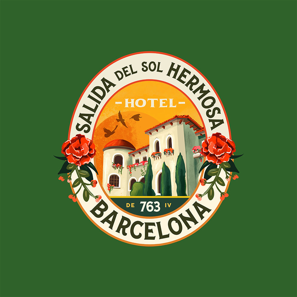 Hotel Barcelona Spain Poster