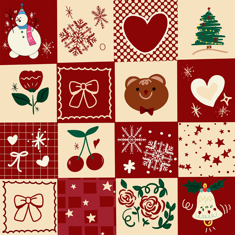 Xmass pattern Poster