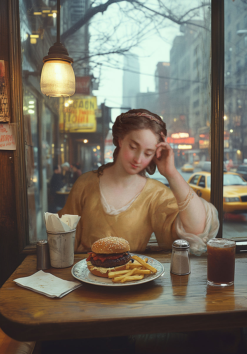 Diner disappointment Poster