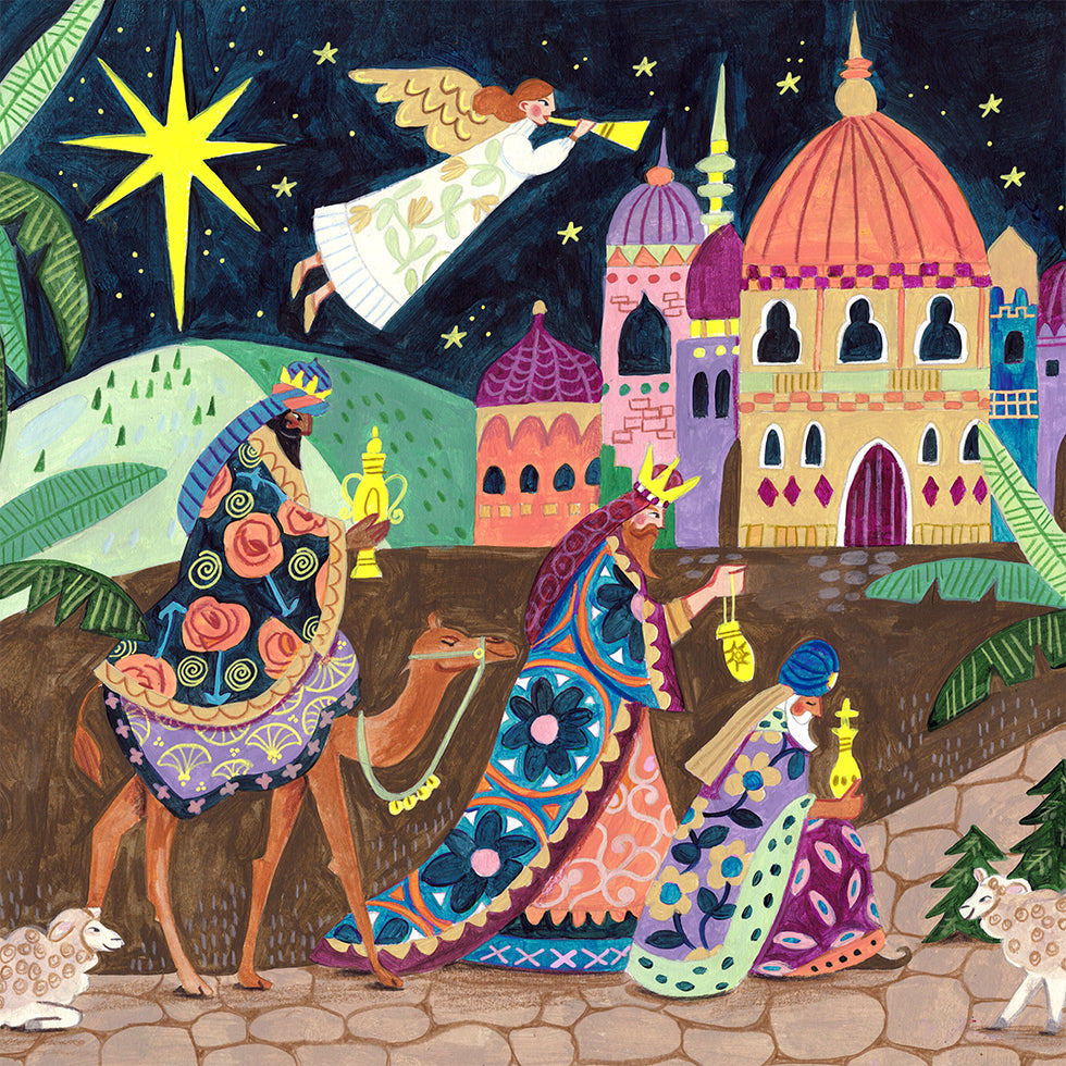 Three Wise Men in the night Poster