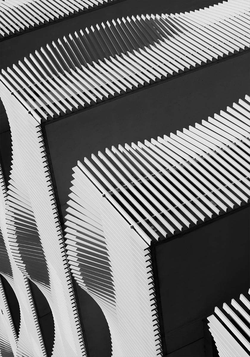 Swinging Balconies I Poster