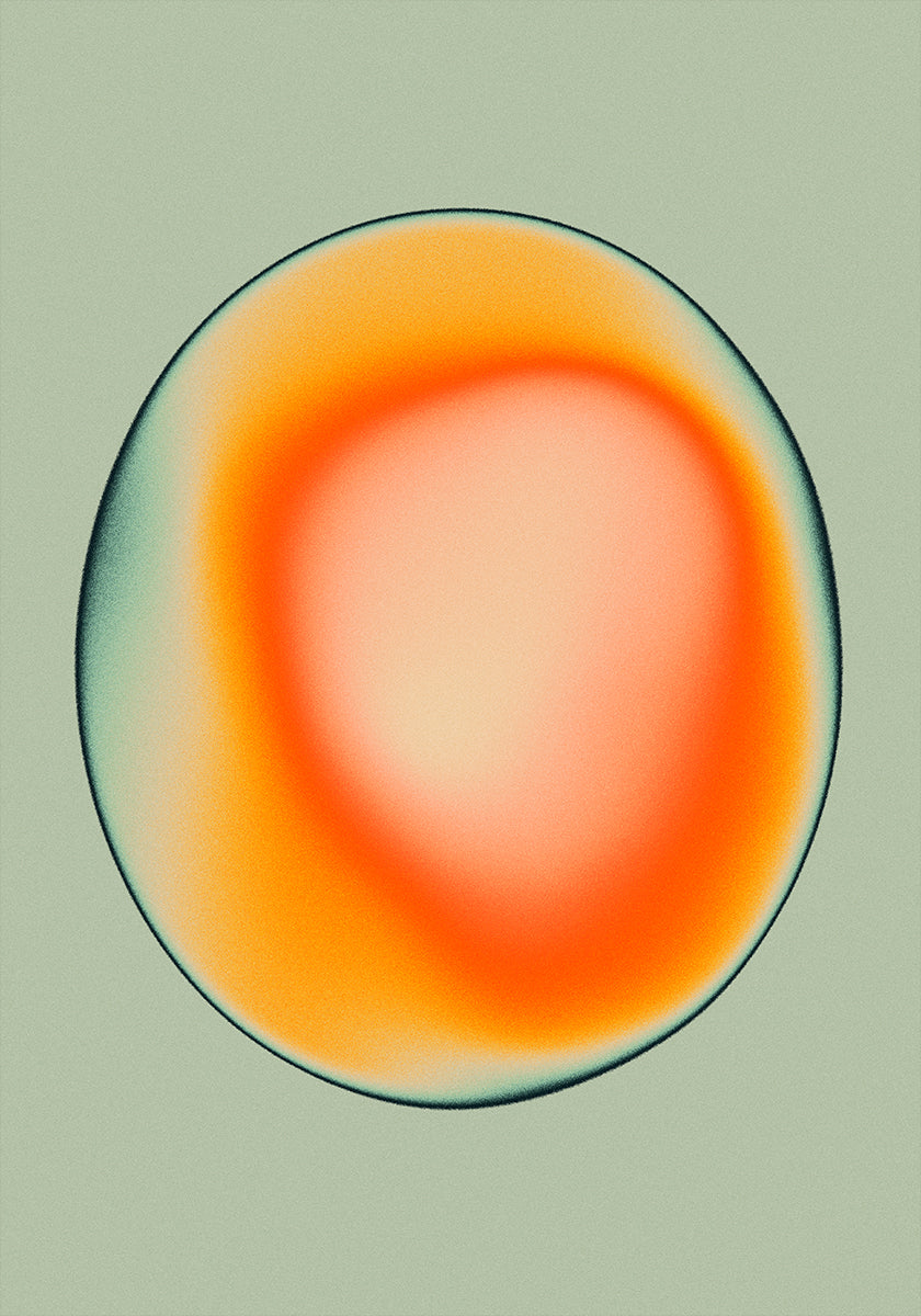 The Abstract Tiger Poster