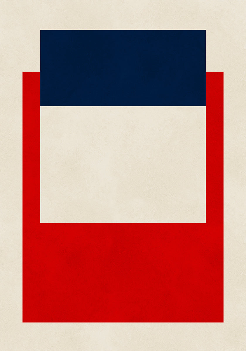 Overlapping geometry 5 Poster