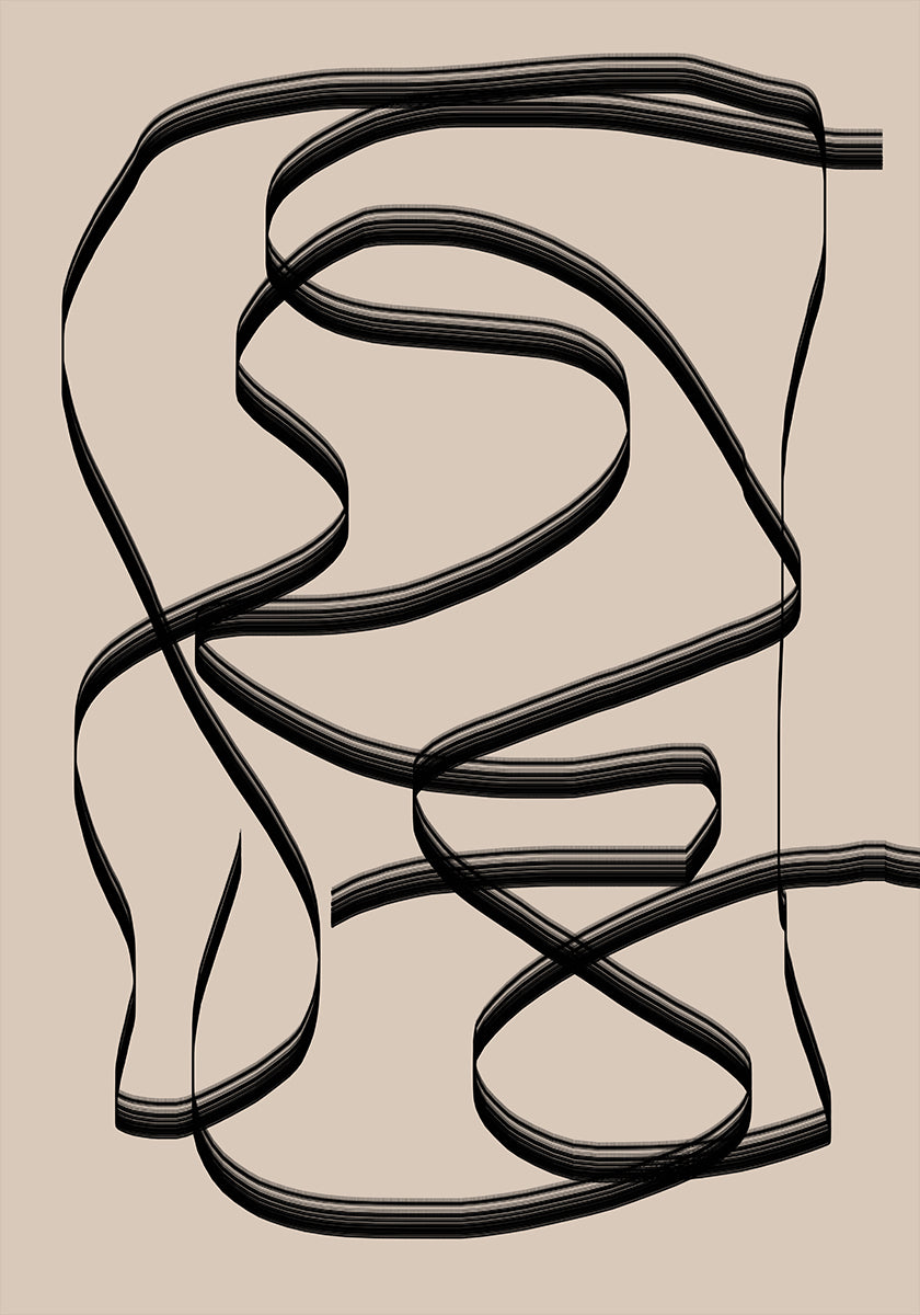 Flowing Lines Maze
