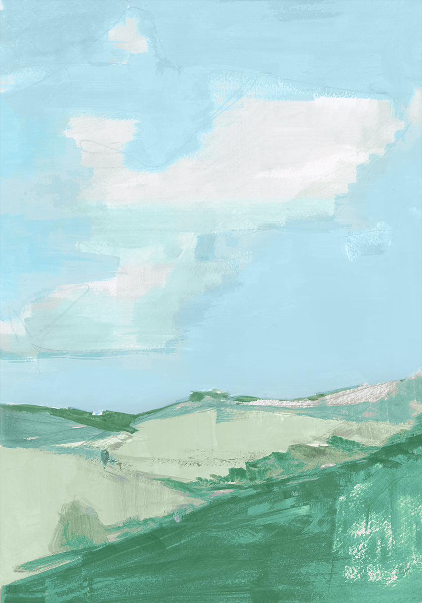 Big Sky Landscape Countryside No 1 Poster