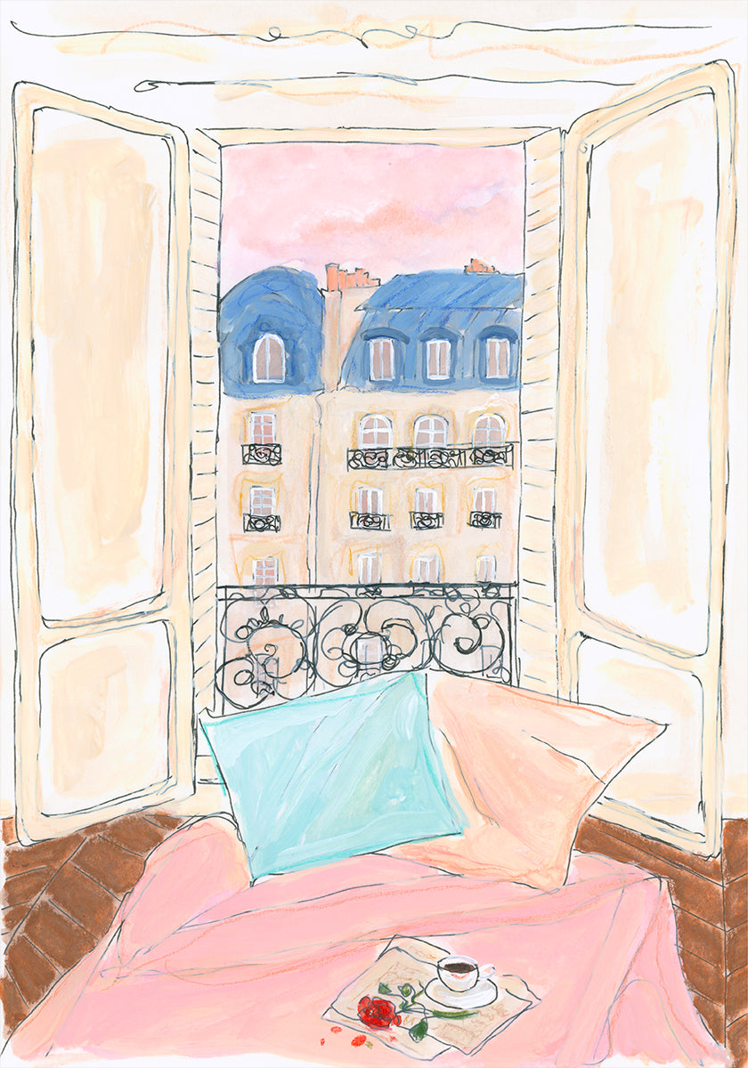 Cozy Apartment In Paris Poster