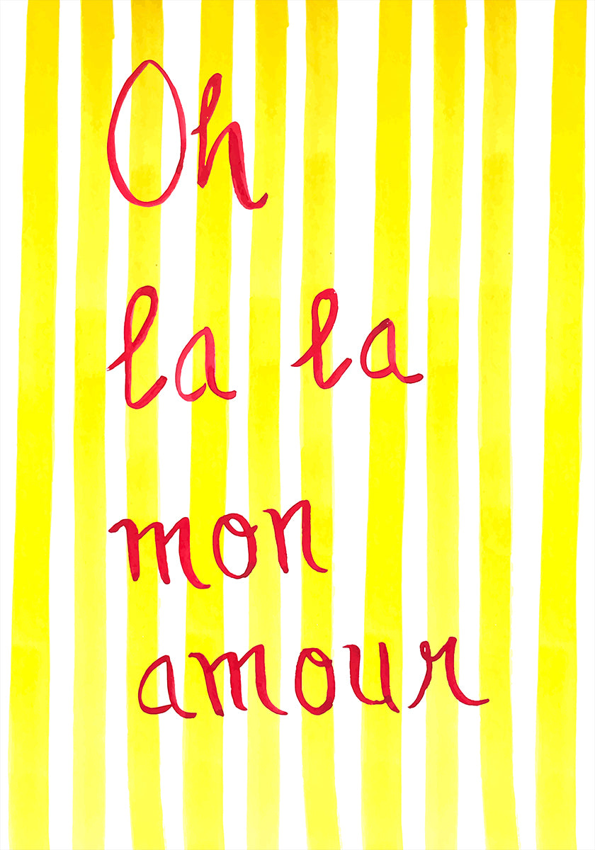 Oh Lala Mon Amour Poster