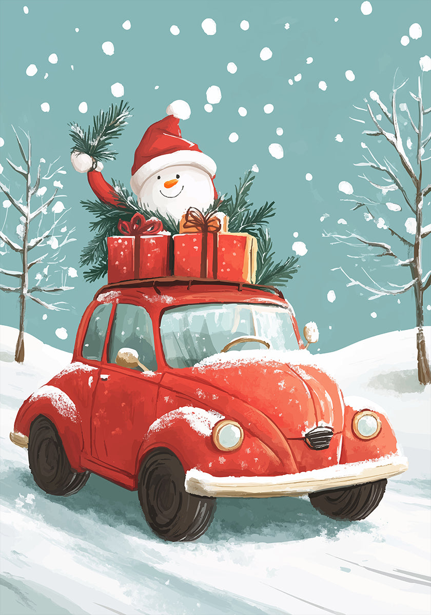 Christmas Road Trip Poster