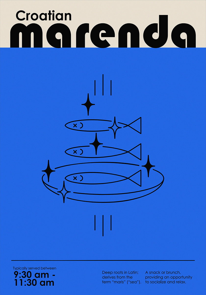 Croatian Marenda Poster