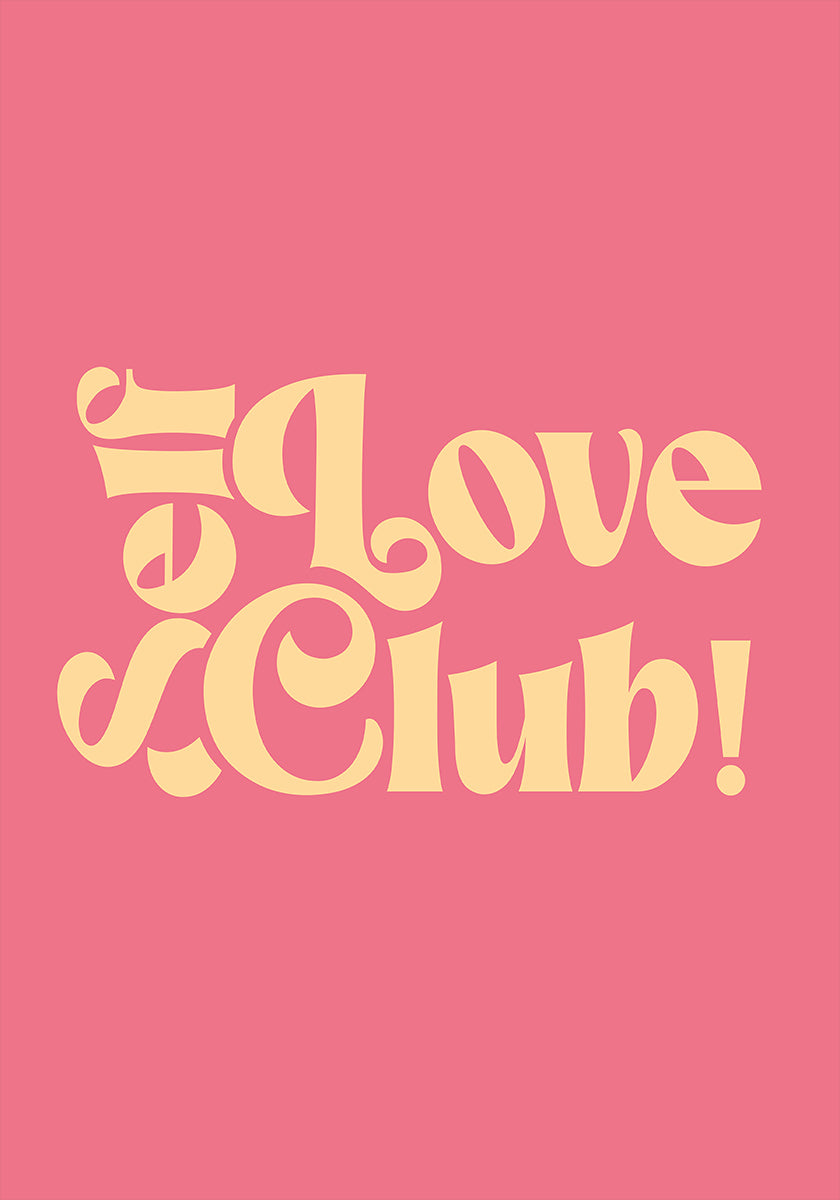 Self Love Club Poster