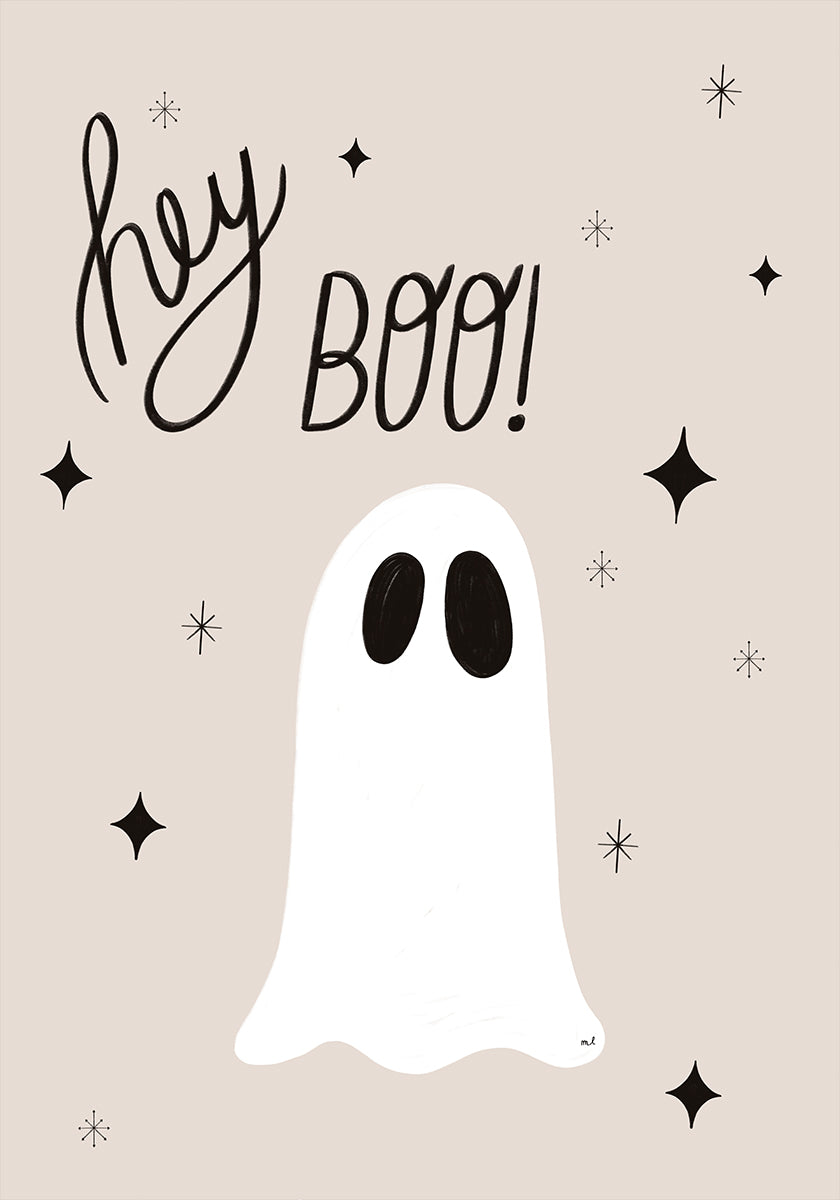 Hey Boo Draw Hey Boo Poster Poster – Posterbox.uk