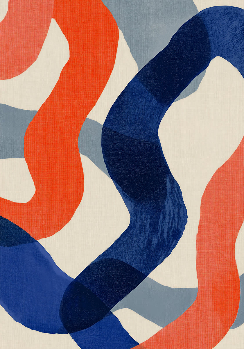 Bold Line Art Poster