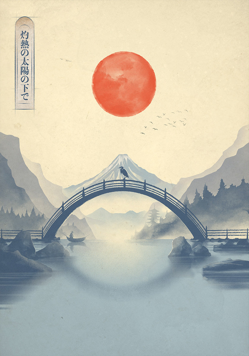 Beneath the Scorching Sun Poster