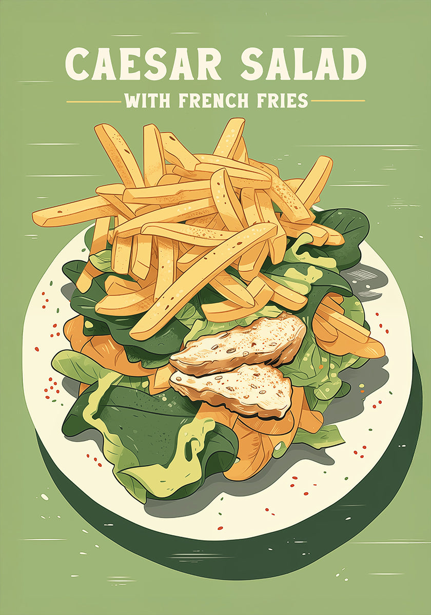 Caesar Salad Poster