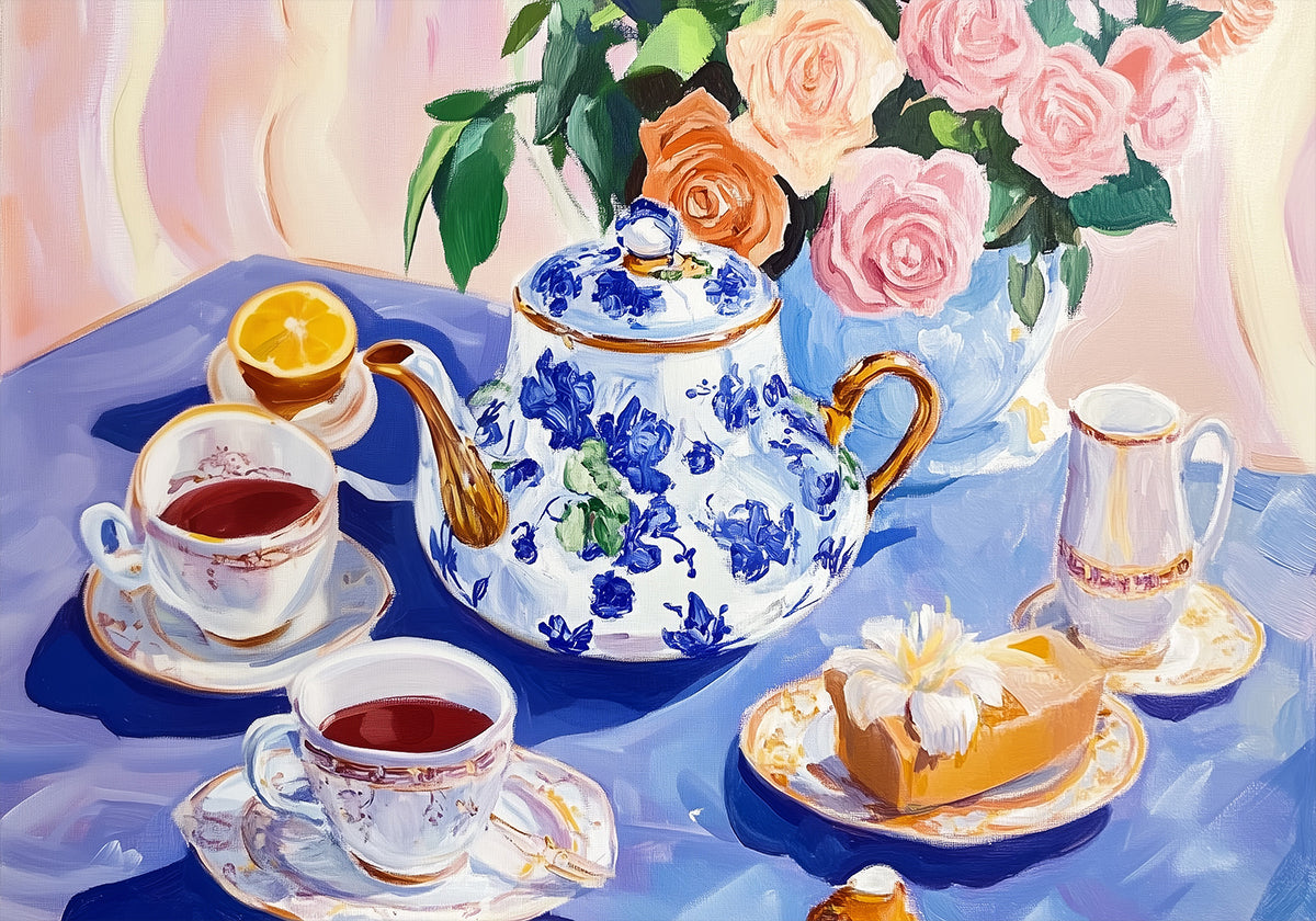 Afternoon Tea Table Poster