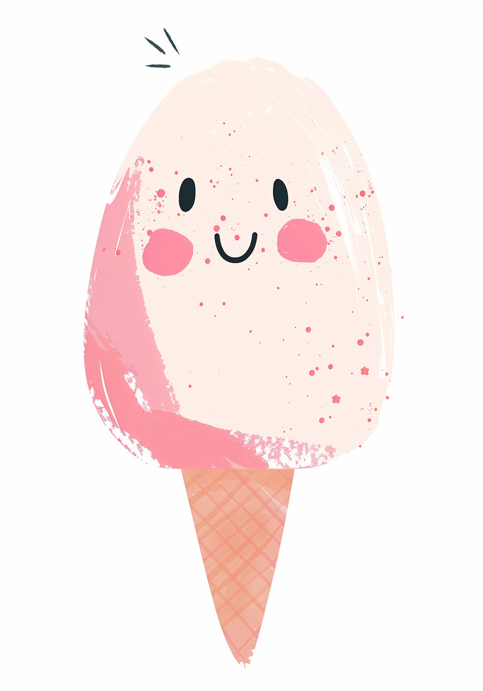 Happy Ice Cream Poster