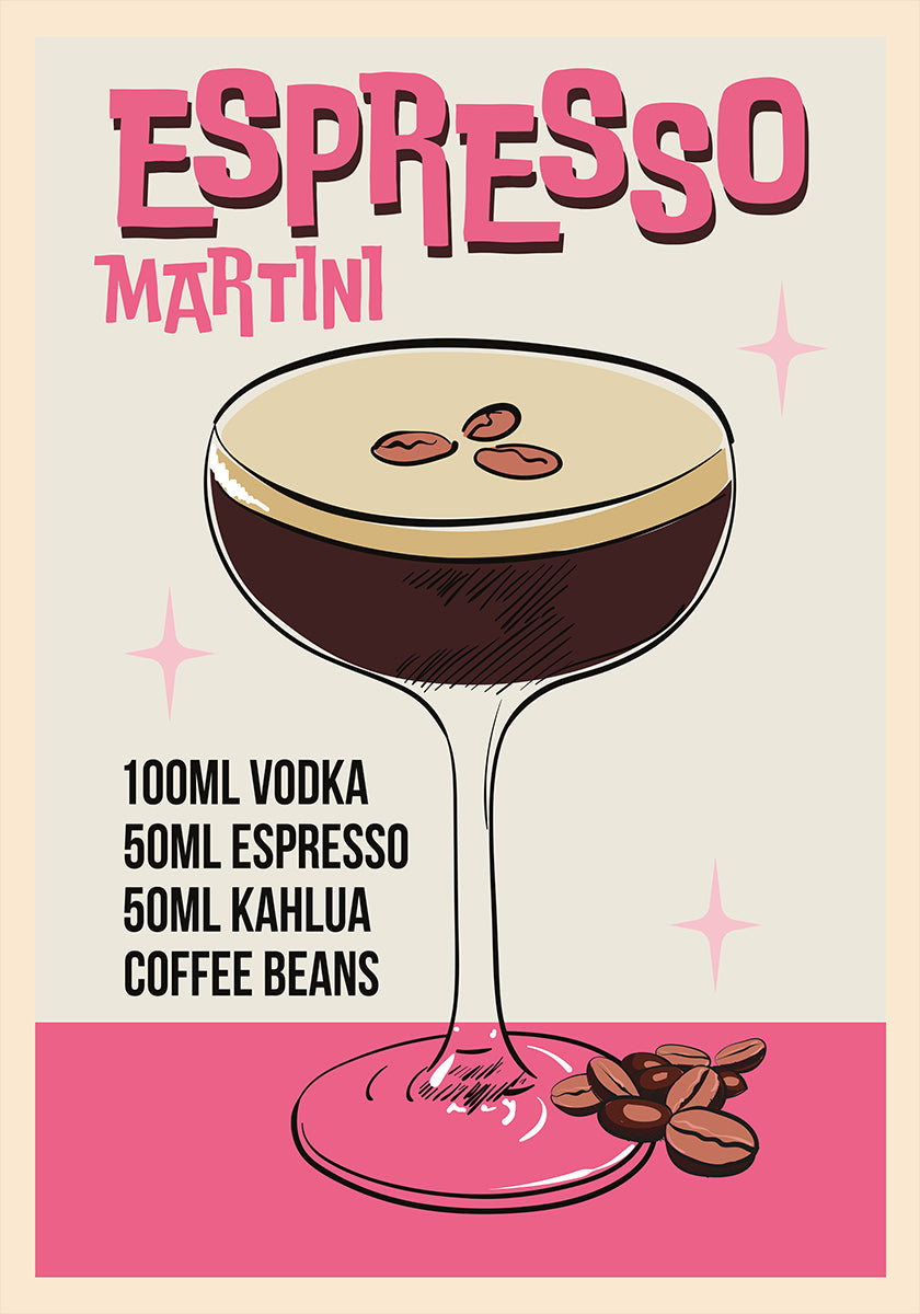 Espresso Martini Poster
