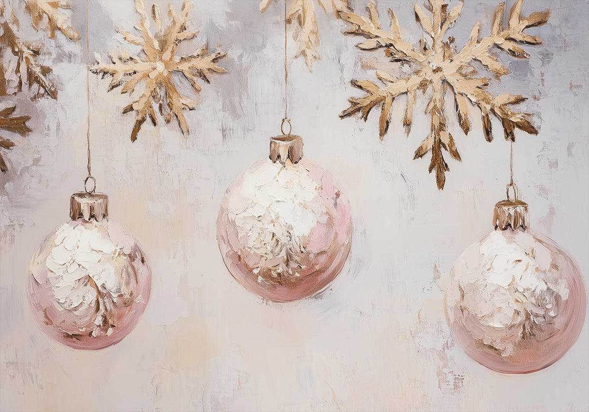 Elegant Winter Ornaments (NEW)
