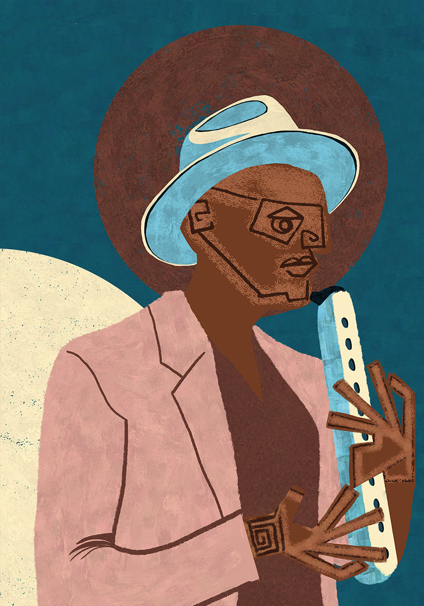 MUSICIAN GUY XIII Poster