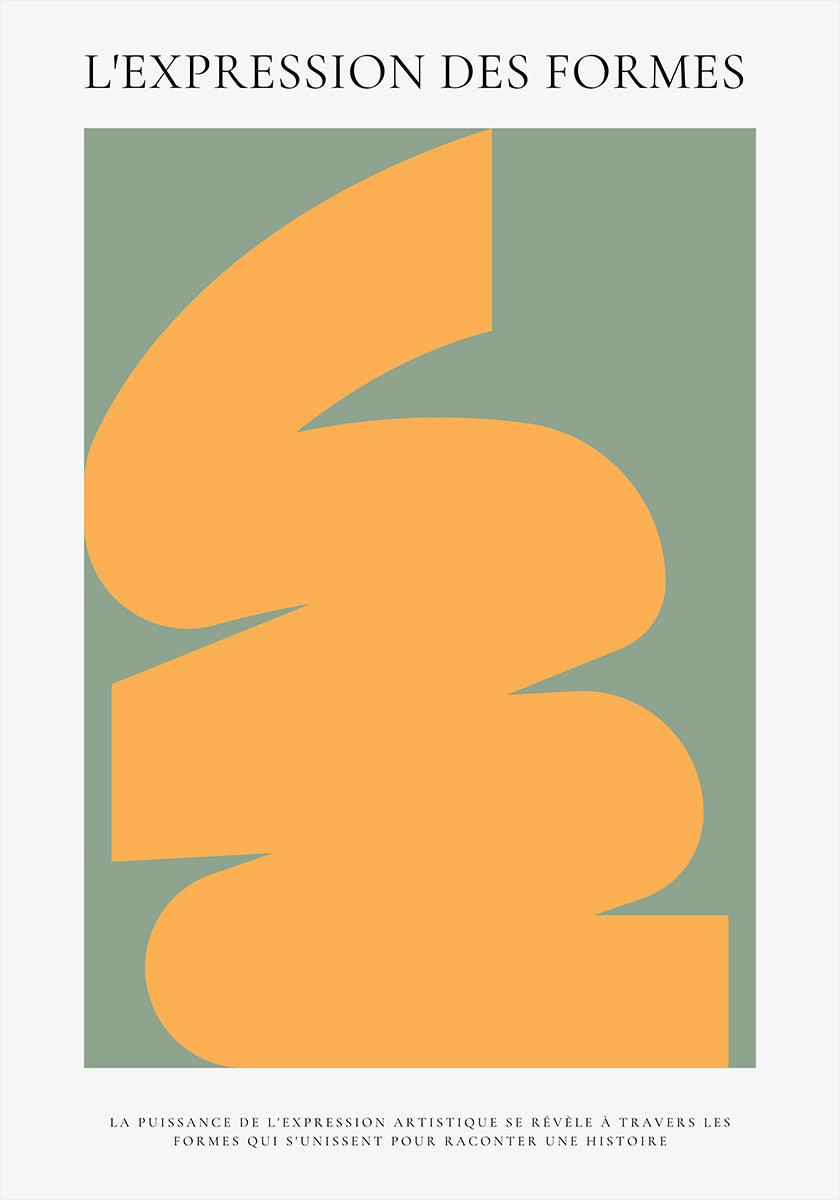 EVOCATION ABSTRAITE Poster