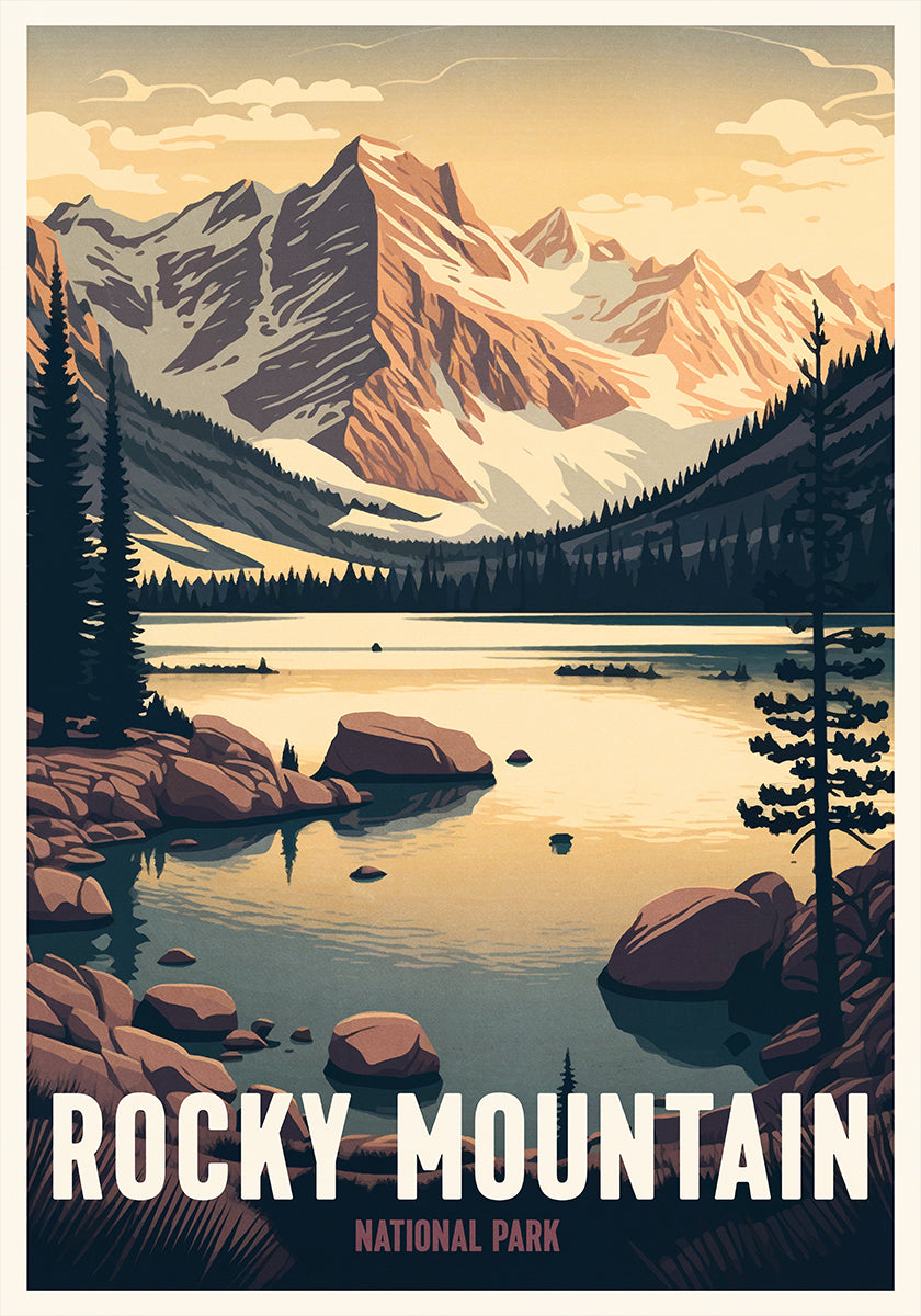 Rocky Mountain Poster