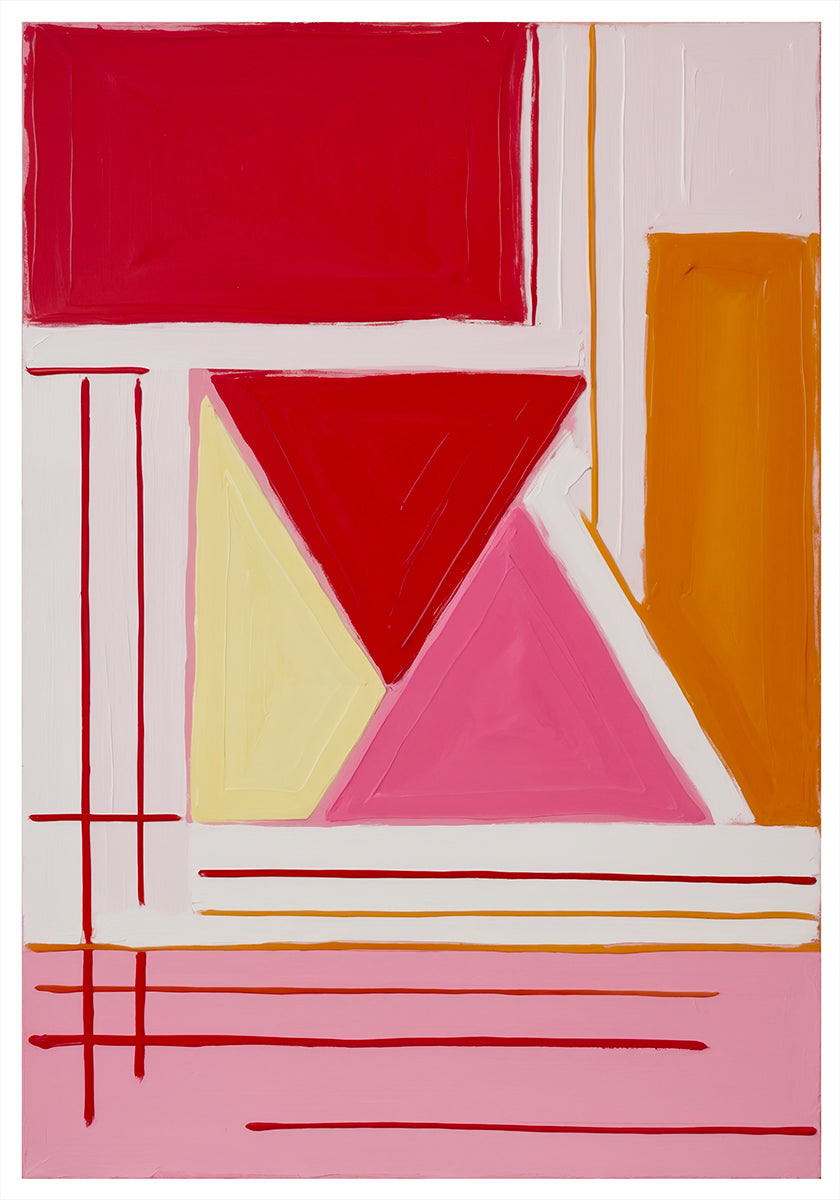 Geometric Harmony Poster