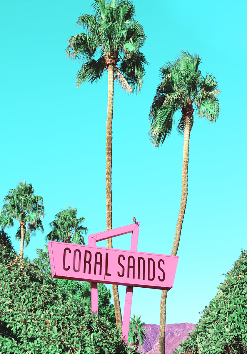 Retro Paradise Vibes Poster