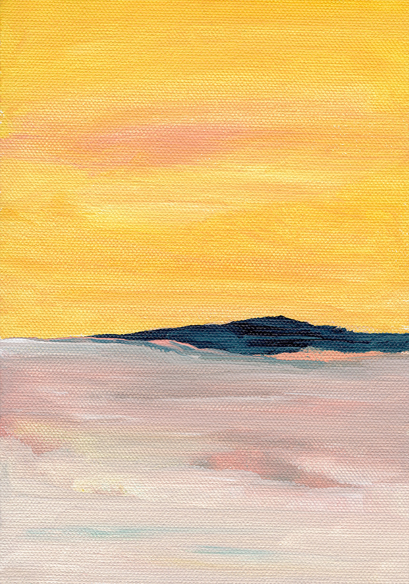 Golden Horizon Dream Poster