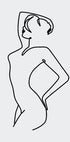 Line Art Figure 91 Plakat - Posterbox.no