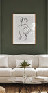 Line Art Figure 91 Plakat - Posterbox.no