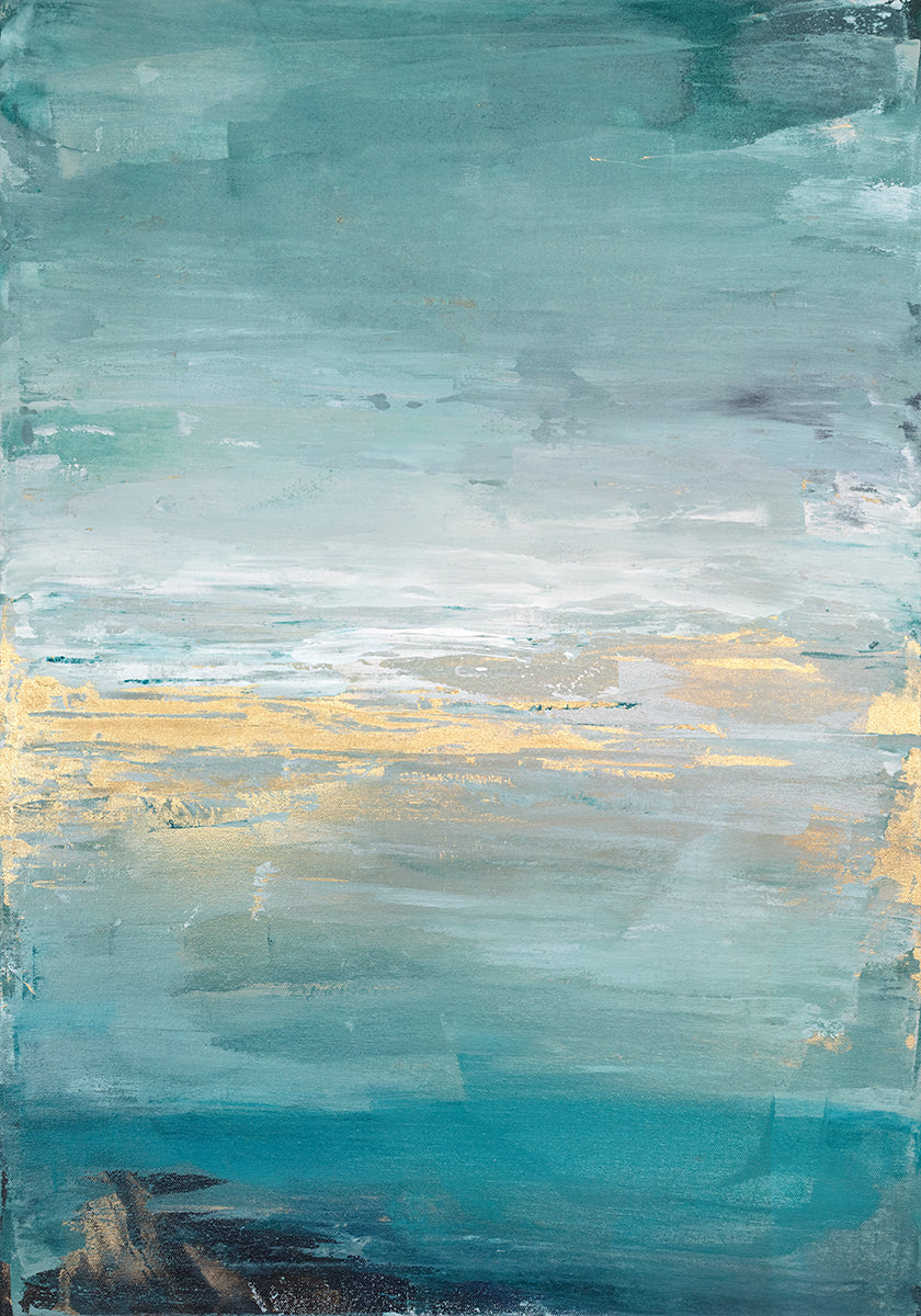 A Serene Seascape Poster