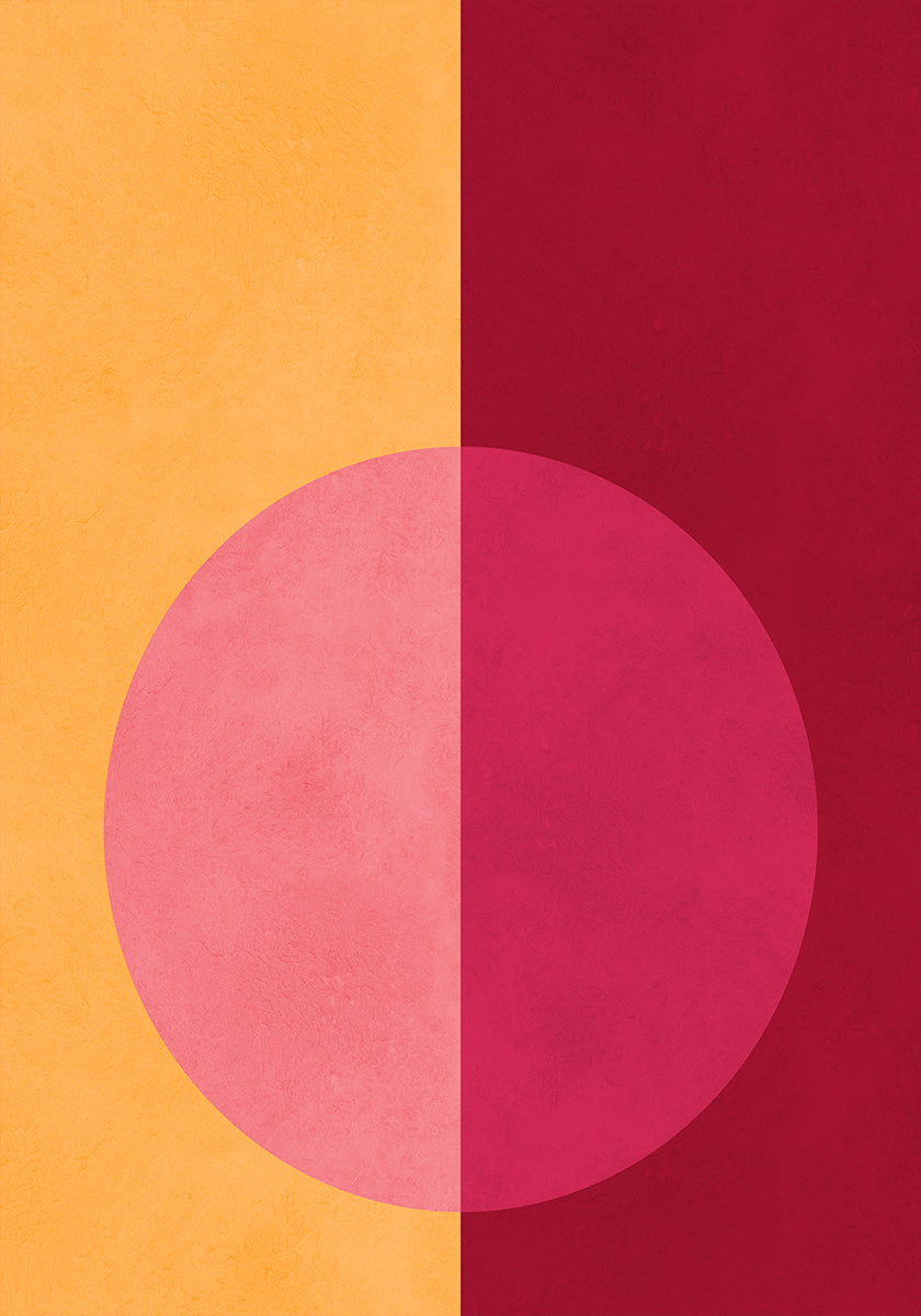 Crimson Balance Poster