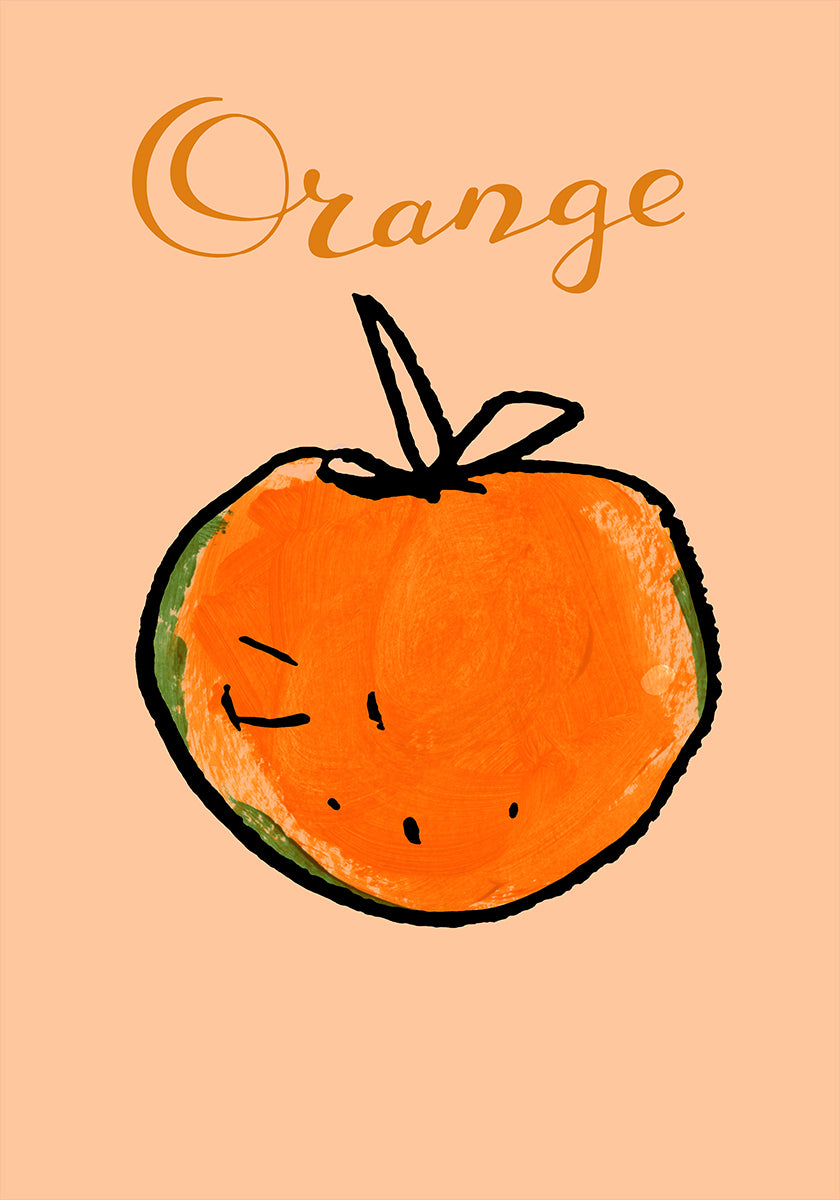 Orange Poster