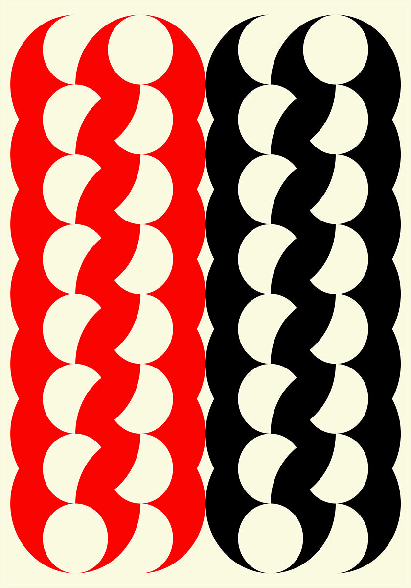 Interlocking Circles Poster