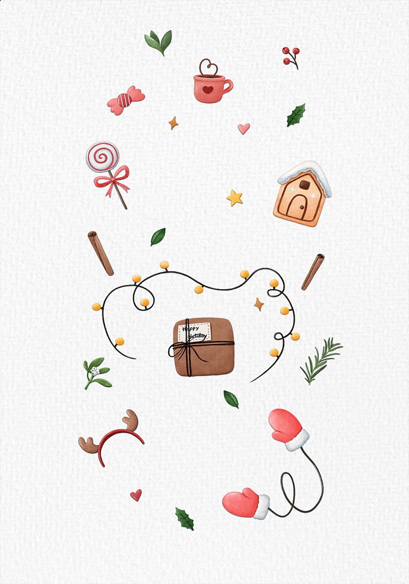 Cozy Christmas Collection Poster