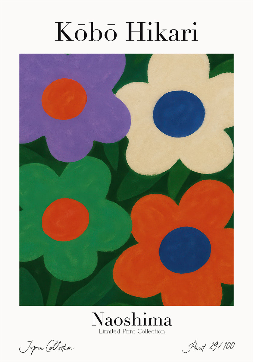 Floral Harmony Poster