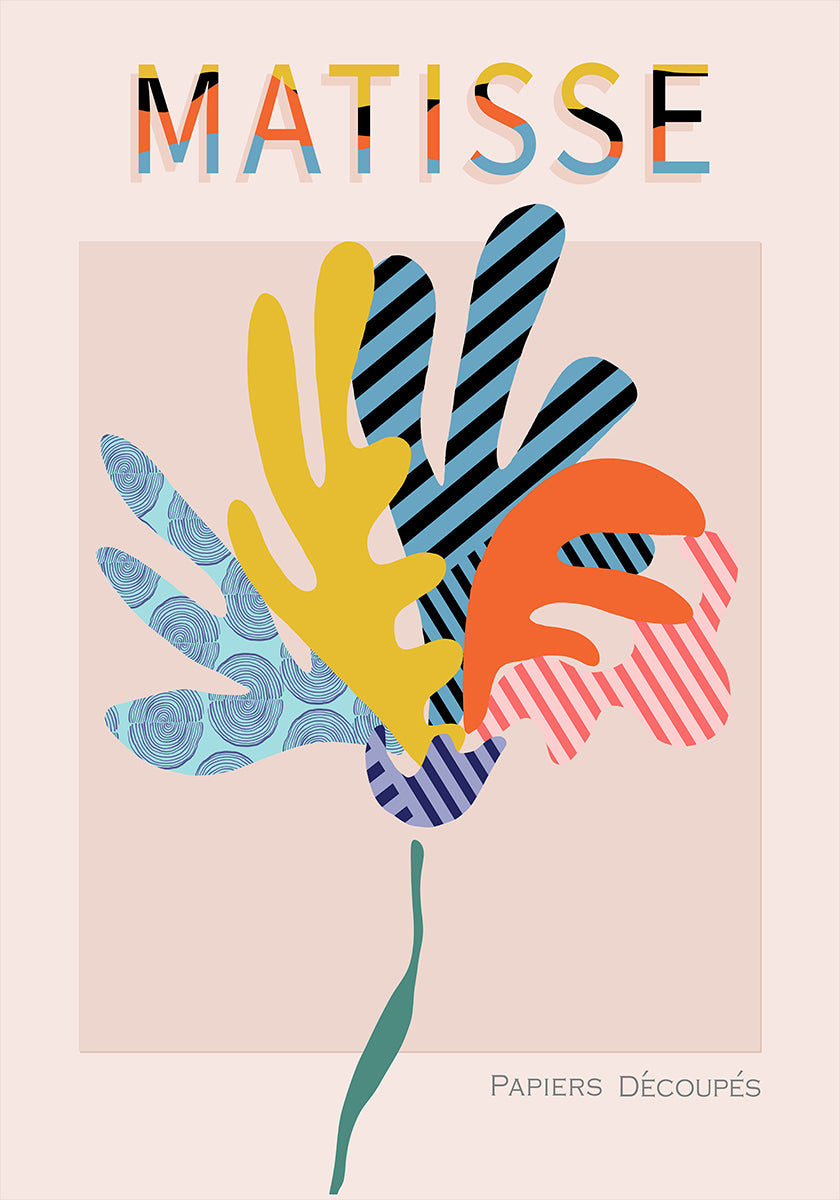 Bauhaus - Flower Poster