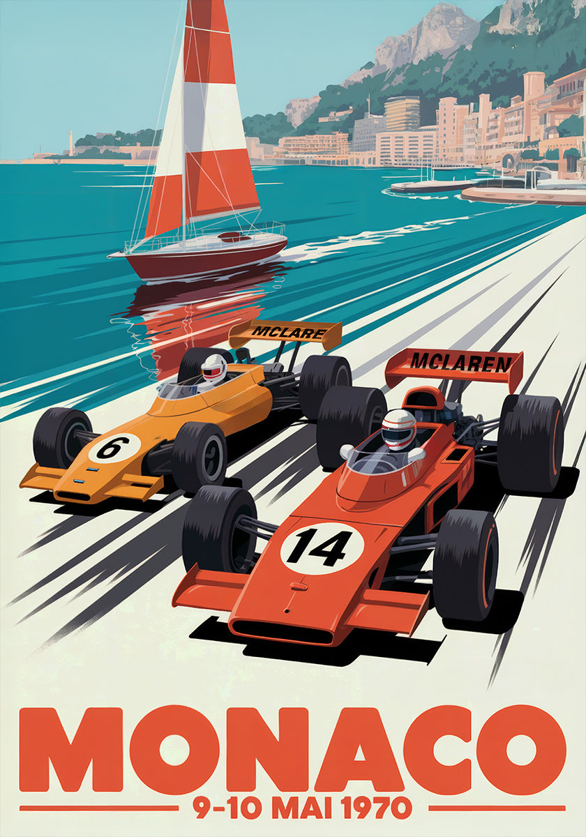 Monaco Poster