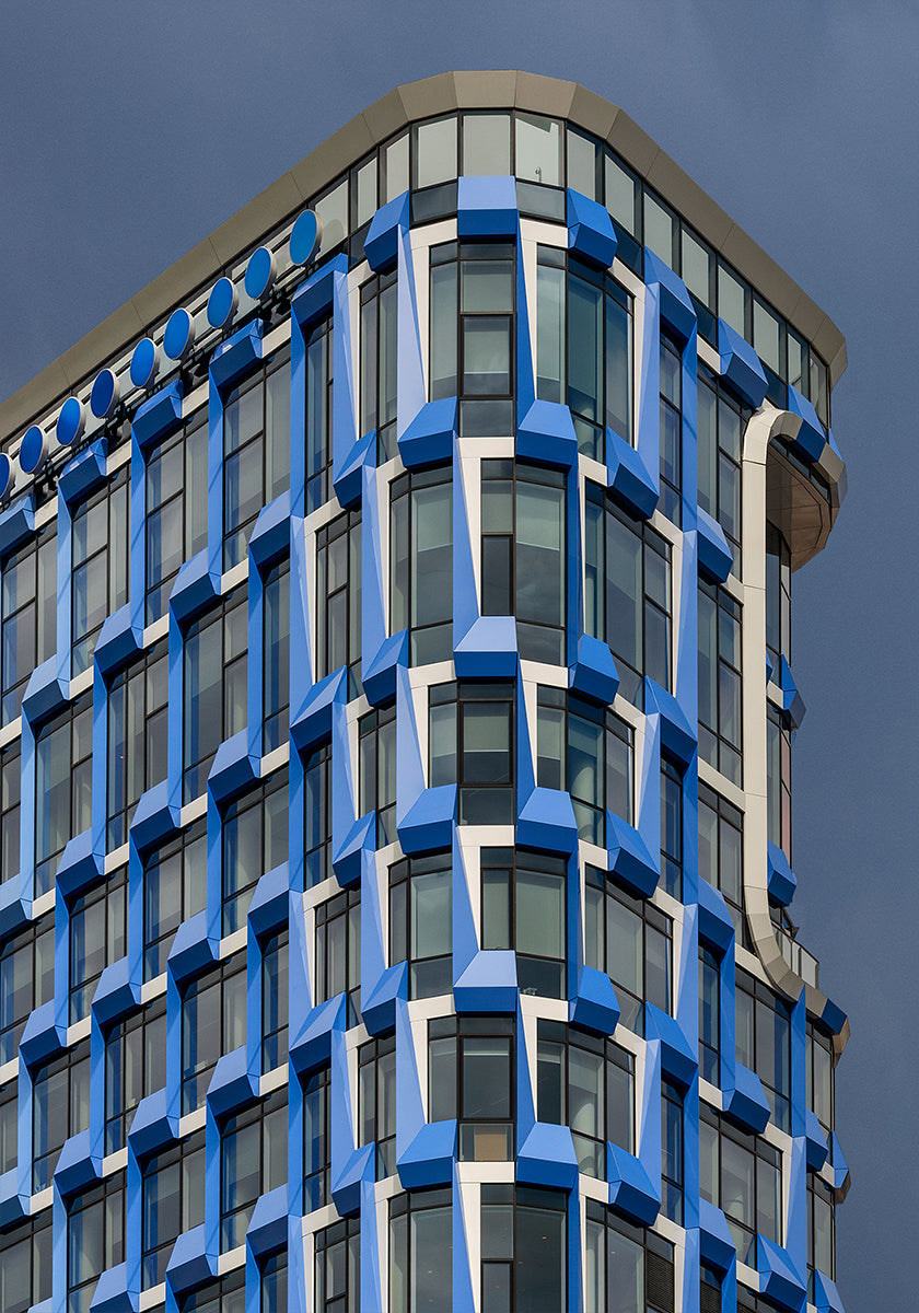 Rhythm in blue Poster