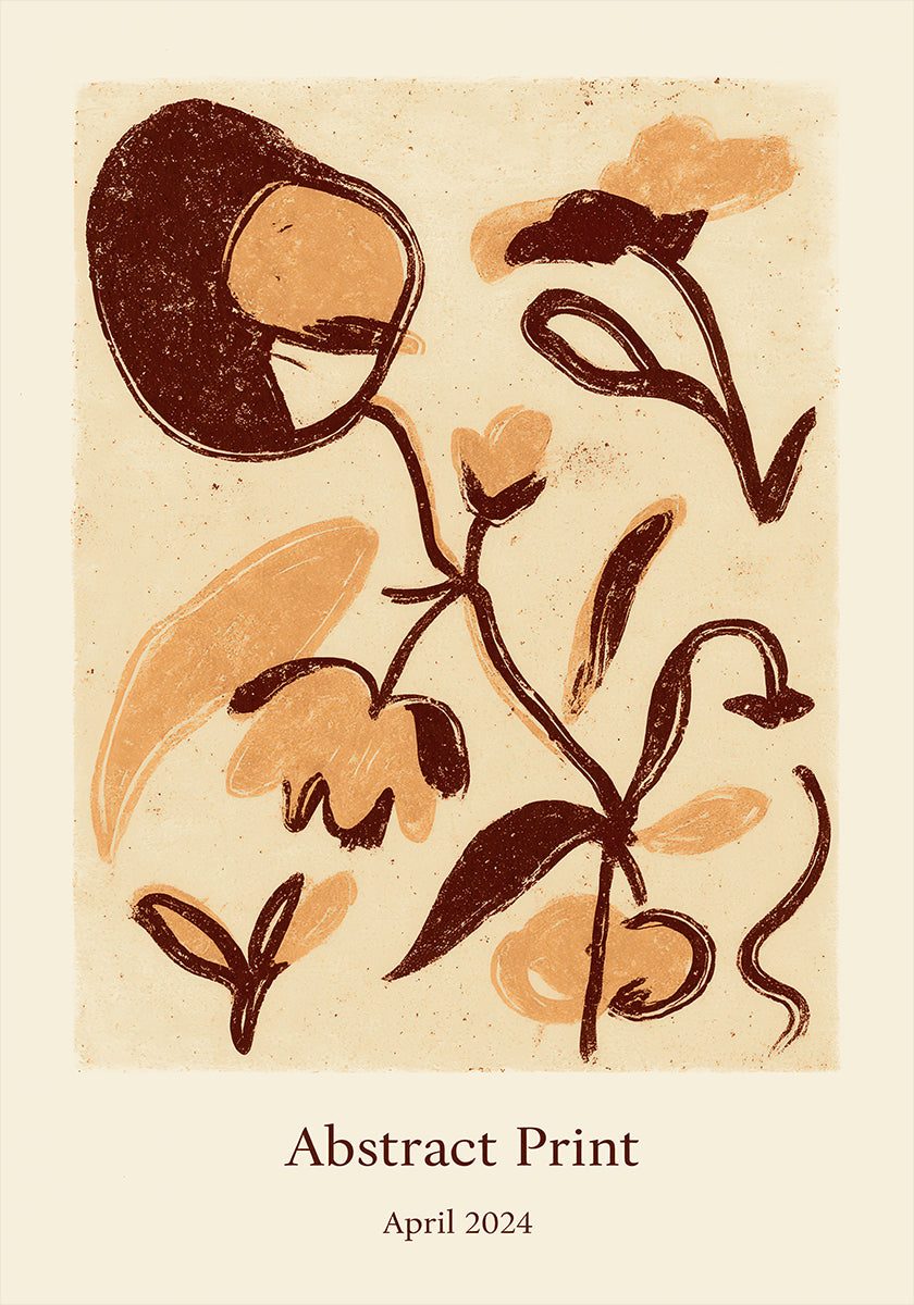 Abstractprint Poster